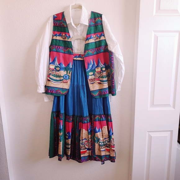 Sun Country Togs VTG Made in USA Southwest Fo